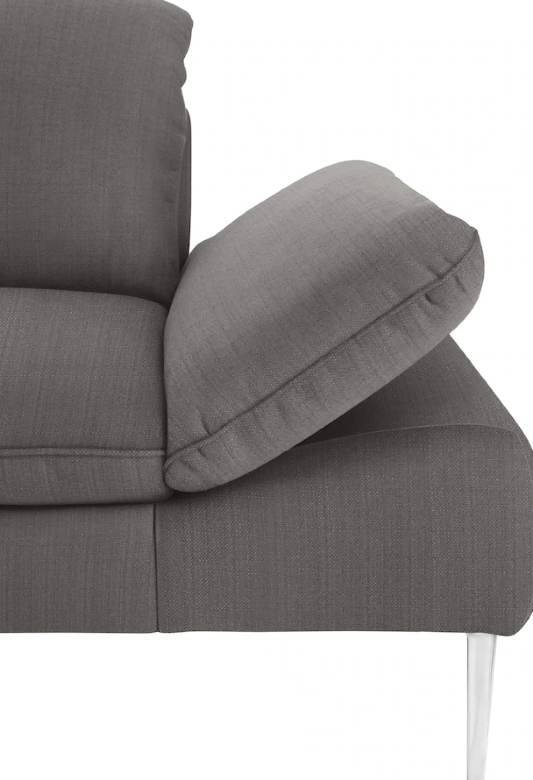 W.SCHILLIG 2,5-Sitzer »enjoy&MORE« mit Sitztiefenverstellung, Füße silber matt, Breite 232 cm