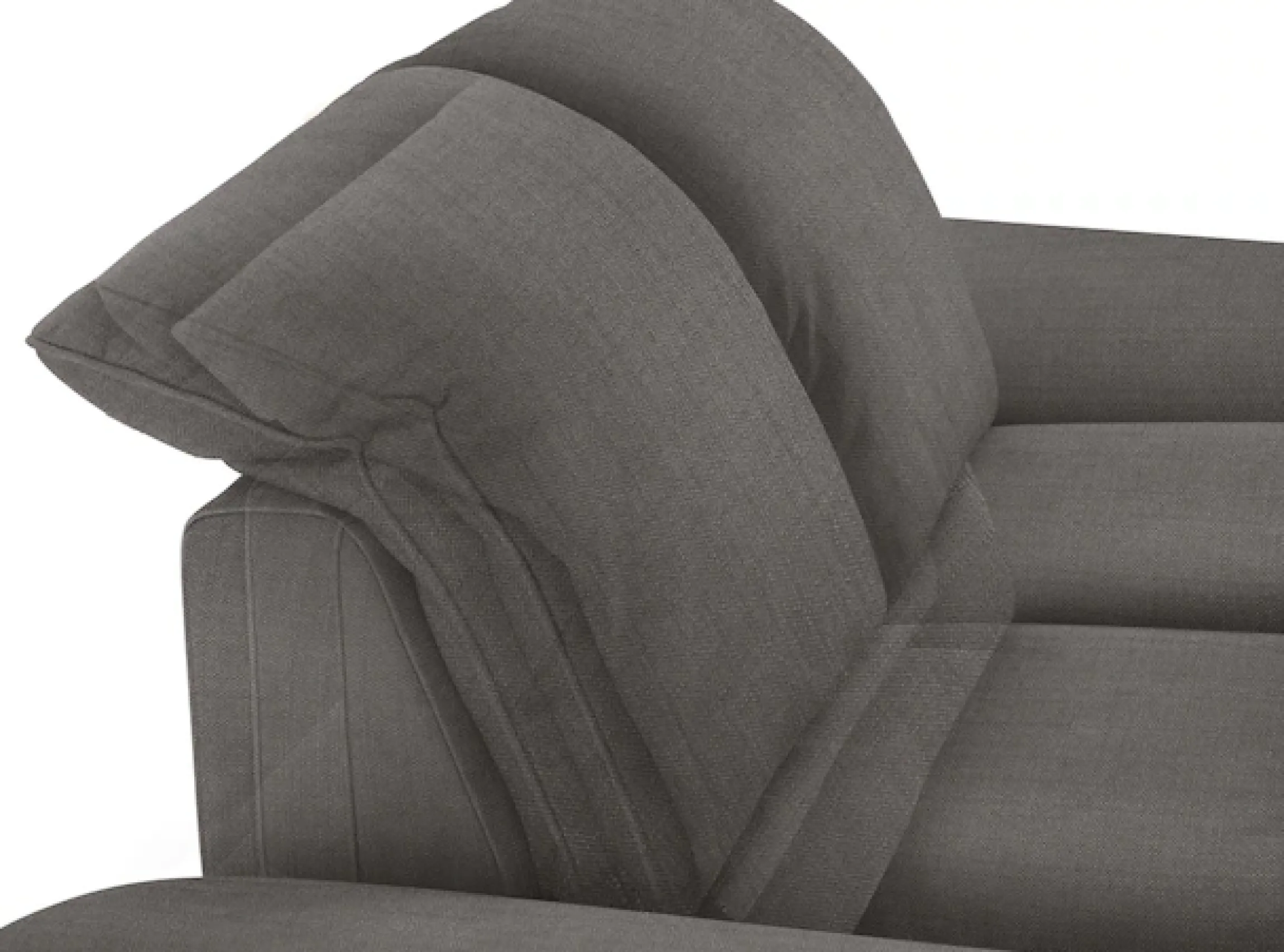 W.SCHILLIG 2,5-Sitzer »enjoy&MORE« mit Sitztiefenverstellung, Füße silber matt, Breite 232 cm