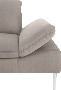 W.SCHILLIG 2-Sitzer »enjoy&MORE« mit Sitztiefenverstellung, Füße Chrom glänzend, Breite 202 cm