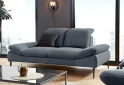 W.SCHILLIG 2,5-Sitzer »enjoy&MORE« Sitztiefenverstellung, Füße schwarz pulverbeschichtet, Breite 232 cm
