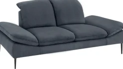 W.SCHILLIG 2,5-Sitzer »enjoy&MORE« Sitztiefenverstellung, Füße schwarz pulverbeschichtet, Breite 232 cm