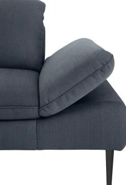 W.SCHILLIG 2,5-Sitzer »enjoy&MORE« Sitztiefenverstellung, Füße schwarz pulverbeschichtet, Breite 232 cm