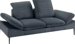 W.SCHILLIG 2,5-Sitzer »enjoy&MORE« Sitztiefenverstellung, Füße schwarz pulverbeschichtet, Breite 232 cm