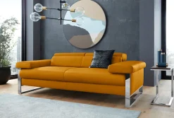 W.SCHILLIG 2-Sitzer »finn« German Design Award 2016, Fußgestell Chrom glänzend, Breite 210 cm
