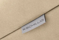W.SCHILLIG 2,5-Sitzer »finn« German Design Award 2016, Fußgestell Nussbaum natur, Breite 230 cm