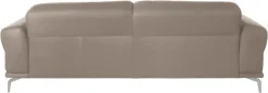 W.SCHILLIG 2,5-Sitzer »montanaa bequem, Federkernunterfederung, elegant & edel« mit Metallfüßen in Chrom glänzend, Breite 232 cm