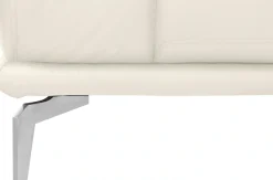 W.SCHILLIG 2-Sitzer »montanaa bequem, Federkernunterfederung, elegant & edel, Breite 192cm« mit Metallfüßen in Chrom glänzend, Breite 192 cm