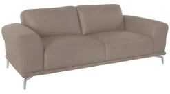 W.SCHILLIG 2,5-Sitzer »montanaa Design Sofa mit erstklassigem Sitzkomfort, Federkern« mit Metallfüßen in Silber matt, Breite 212 cm