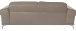 W.SCHILLIG 2,5-Sitzer »montanaa Design Sofa mit erstklassigem Sitzkomfort, Federkern« mit Metallfüßen in Silber matt, Breite 212 cm