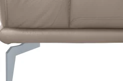 W.SCHILLIG 2,5-Sitzer »montanaa Design Sofa mit erstklassigem Sitzkomfort, Federkern« mit Metallfüßen in Silber matt, Breite 212 cm