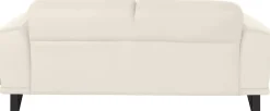 W.SCHILLIG 2-Sitzer »montanaa Designsofa mit erstklassigem Sitzkomfort, Federkern« mit Metallkufen in Schwarz pulverbeschichtet, Breite 192 cm