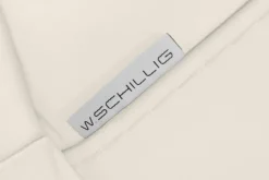 W.SCHILLIG 2-Sitzer »montanaa Designsofa mit erstklassigem Sitzkomfort, Federkern« mit Metallkufen in Schwarz pulverbeschichtet, Breite 192 cm