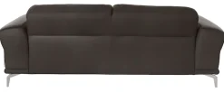 W.SCHILLIG 2,5-Sitzer »montanaa Designsofa mit erstklassigem Sitzkomfort, Ferderkern« mit Metallfüßen in Chrom glänzend, Breite 212 cm