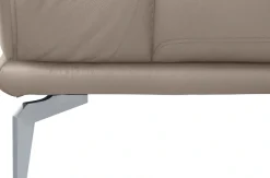 W.SCHILLIG 2-Sitzer »montanaa Designsofa, bequem, Breite 192cm, Federkern« mit Metallfüßen in Silber matt, Breite 192 cm