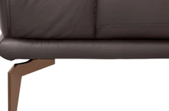 W.SCHILLIG 2-Sitzer »montanaa« mit Metallfüßen in Bronze pulverbeschichtet, Breite 192 cm