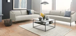 W.SCHILLIG 2,5-Sitzer »sally Design-Sofa, Loungesofa, bequem, schmale Armlehnen, Breite 194cm« mit Metall-Winkelfüßen in Schwarz pulverbeschichtet, Breite 194 cm