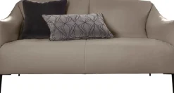 W.SCHILLIG 2-Sitzer »sally Design-Sofa, Loungesofa, bequem, schmale Armlehnen, Breite 154cm« mit Metallfüßen in Schwarz pulverbeschichtet, Breite 154 cm
