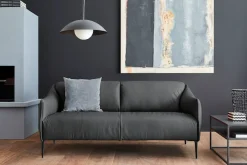W.SCHILLIG 2,5-Sitzer »sally Design-Sofa, Loungesofa, bequem, schmale Armlehnen, Breite 194cm« mit Metallfüßen in Schwarz pulverbeschichtet, Breite 194 cm