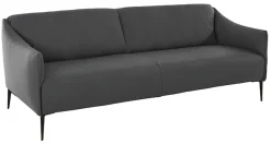 W.SCHILLIG 2,5-Sitzer »sally Design-Sofa, Loungesofa, bequem, schmale Armlehnen, Breite 194cm« mit Metallfüßen in Schwarz pulverbeschichtet, Breite 194 cm