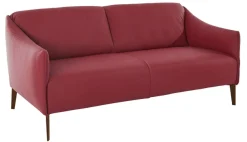 W.SCHILLIG 2-Sitzer »sally Designsofa, Loungesofa, bequem, schmale Armlehnen, Breite 174cm« mit Metall-Winkelfüßen in Bronze pulverbeschichtet, Breite 174 cm