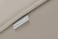 W.SCHILLIG 3-Sitzer »sally Design-Sofa, Loungesofa, bequem, schmale Armlehnen, Breite 224cm« mit Metallfüßen in Bronze pulverbeschichtet, Breite 224 cm