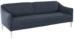 W.SCHILLIG 2,5-Sitzer »sally Design-Sofa, Loungesofa, bequem, schmale Armlehnen, Breite 194cm« mit Metall-Winkelfüßen in Silber matt, Breite 194 cm