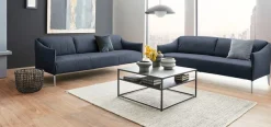 W.SCHILLIG 2,5-Sitzer »sally Design-Sofa, Loungesofa, bequem, schmale Armlehnen, Breite 194cm« mit Metall-Winkelfüßen in Silber matt, Breite 194 cm