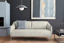 W.SCHILLIG 2,5-Sitzer »sally Design-Sofa, Loungesofa, bequem, schmale Armlehnen, Breite 194cm« mit Metallfüßen in Chrom glänzend, Breite 194 cm
