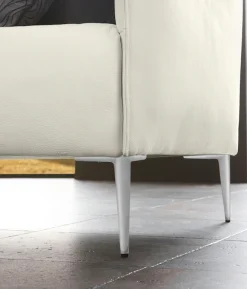 W.SCHILLIG 2,5-Sitzer »sally Design-Sofa, Loungesofa, bequem, schmale Armlehnen, Breite 194cm« mit Metallfüßen in Chrom glänzend, Breite 194 cm