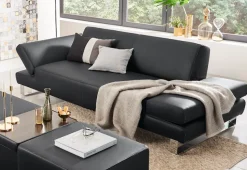 W.SCHILLIG 3-Sitzer »taboo Designsofa mit hohem Sitzkomfort« mit Normaltiefe, inklusive Armlehnenverstellung, mit Kontrastnaht