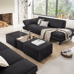 W.SCHILLIG 3-Sitzer »taboo Designsofa mit hohem Sitzkomfort, Breite 232cm, Sitztiefe 59cm« mit Normaltiefe, inklusive Armlehnenverstellung