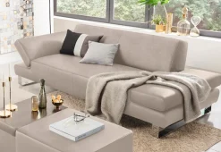 W.SCHILLIG 2-Sitzer »taboo Designsofa mit hohem Sitzkomfort, Breite 202cm, Sitztiefe 59cm« mit Normaltiefe, inklusive Armlehnenverstellung