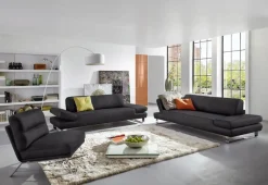 W.SCHILLIG 2-Sitzer »taboo Designsofa mit hohem Sitzkomfort, Breite 202cm, Sitztiefe 69cm« mit Übertiefe, inklusive Armlehnenverstellung