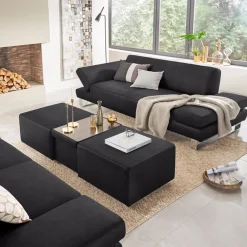 W.SCHILLIG 2-Sitzer »taboo Designsofa mit hohem Sitzkomfort, Breite 202cm, Sitztiefe 69cm« mit Übertiefe, inklusive Armlehnenverstellung