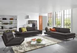 W.SCHILLIG 3-Sitzer »taboo Designsofa mit hohem Sitzkomfort, Breite 232cm, Sitztiefe 69cm« mit Übertiefe, inklusive Armlehnenverstellung