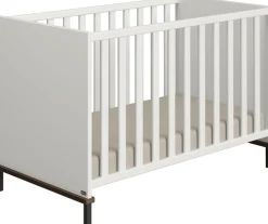 YUNY by PAIDI Babybett »LOVELY ALIV in Off-White« Gitterbett höhenverstellbar, Kinderbett