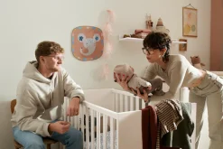 YUNY by PAIDI Babybett »LOVELY ALIV in Off-White« Gitterbett höhenverstellbar, Kinderbett