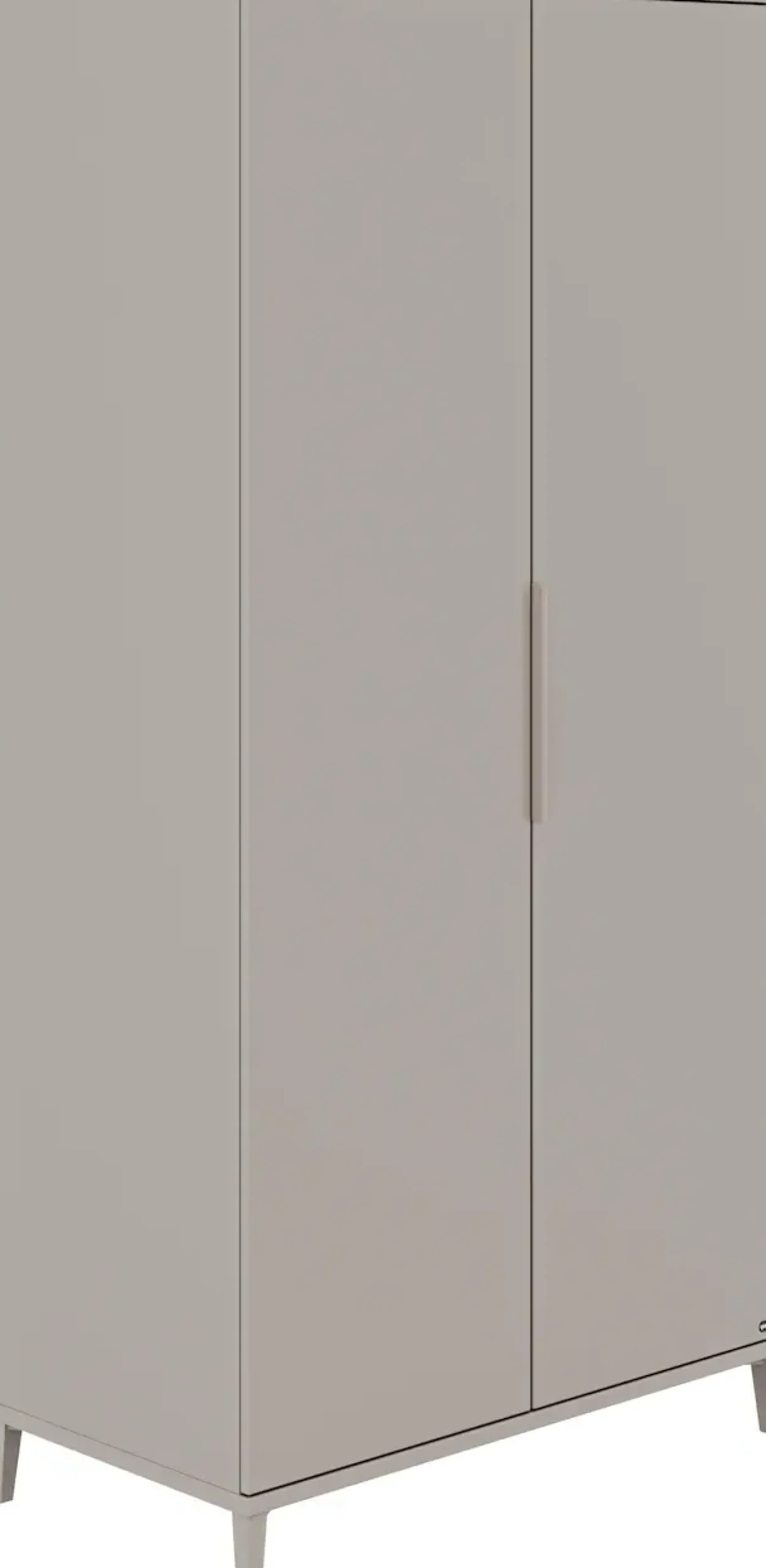 YUNY by PAIDI Kleiderschrank »BROTHER STU inkl. Kleiderstangen und Einlegeböden« B/H/T ca. 95x195x52cm, Taupe,zertifizierte Qualität, Soft-Close
