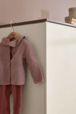 YUNY by PAIDI Kleiderschrank »LOVELY ALIV inkl. Kleiderstangen und Einlegeböden« Off-White, zertifizierte Qualität, Push-to-open
