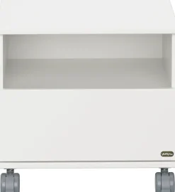 YUNY by PAIDI Nachtkommode »LOVELY ALIV mit Ablagefach und Schublade« B/H/T ca. 48x45x40cm, Off-White,feststellbarer Rollcontainer, Soft-Close