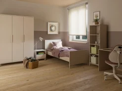YUNY by PAIDI Nachtkommode »SISTER LOU mit Ablagefach und Schublade« feststellbarer Rollcontainer, Beige, Soft-Close