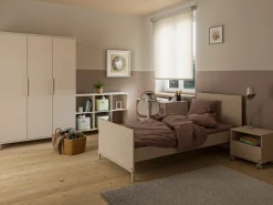 YUNY by PAIDI Sideboard »SISTER LOU mit 6 offenen Fächern, Breite 123 cm« stabiles und langlebiges Regal in Beige, geprüfte Qualität