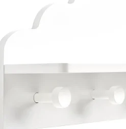 Zeller Present Garderobenleiste »Wolke« praktische Wandgarderobe für Kinderjacken im Wolkendesign