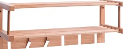 Zeller Present Garderobenleiste mit Klapphaken