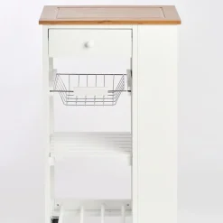 Zeller Present Küchenwagen mit 4 Rollen