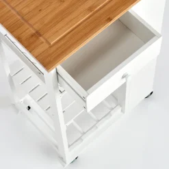 Zeller Present Küchenwagen mit 4 Rollen