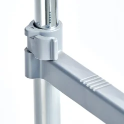 Zeller Present Kleiderständer auf Rollen, höhenverstellbar 93,5-170 cm