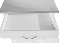 Zeller Present Rollwagen mit Edelstahltop