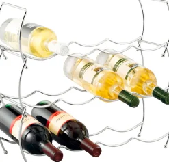 Zeller Present Weinregal Set, 3 Stk. tlg. Lückenlos dank 3-tlg. Mengenanpassung